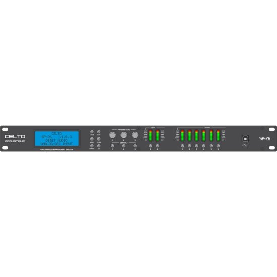 Celto acoustique sp26 speaker management system